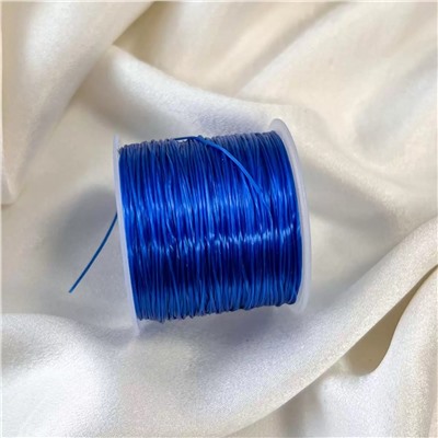 Радуга Самоцветов Резинка для браслетов синяя (60 метров)