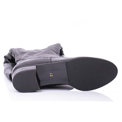 Женские кожаные сапоги Tacchi Grande TG4053 Черный: Под заказ