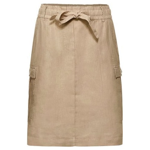 Юбка Корсо Linen_ Button Midi Skirt  Размер XXL, Производитель Cecil, Цвет beige
