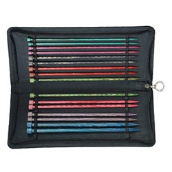 90243 Knit Pro Набор прямых спиц для вязания Dreamz 30см 8 видов спиц 3,5-8мм упак (1 упак)