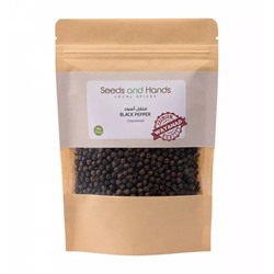 Черный Перец неотшлифованный (100 г), Black Pepper Unpolished, произв. Seeds and Hands