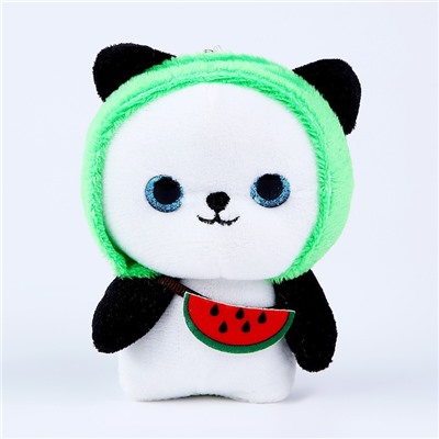 Мягкая игрушка «Панда», на брелоке, 11 см, цвета МИКС