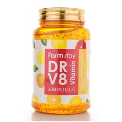 Ампульная сыворотка с витаминами DR-V8 Vitamin Ampoule, FARMSTAY  250 мл