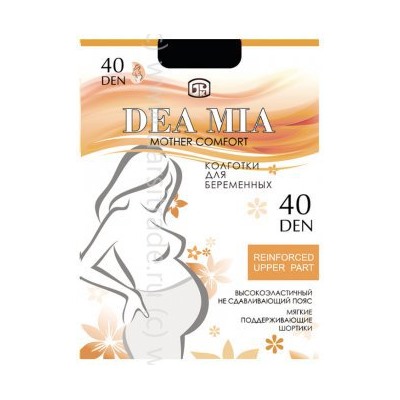 Колготки женские для беременных Dea Mia Mother Comfor 40 2-4 Conte Дроп