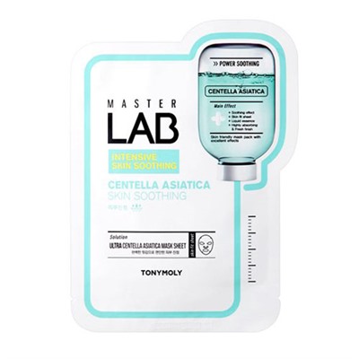 TONY MOLY Master Lab Тканевая маска с экстрактом центеллы азиатской