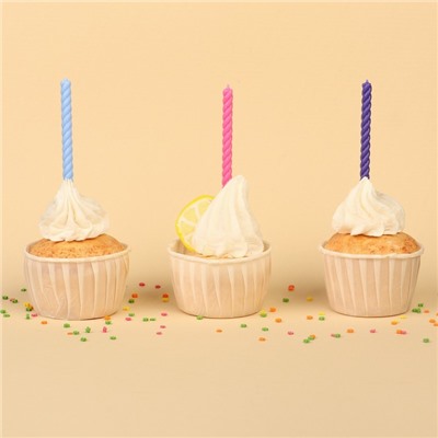 Набор свечей для торта "С Днем Рождения", 8 штук, Минни Маус