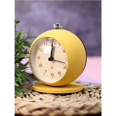 Часы-будильник «Clock UFO», yellow