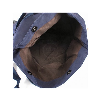 Рюкзак жен текстиль MC-9048,  1отд,  3внеш,  2внут/карм. синий 242264