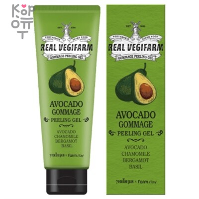 For The Skin Super Food Real Vegifarm Gommage Peeling Gel - Очищающая пилинг-скатка 120мл.,