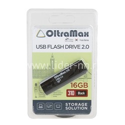 USB Flash 16GB Oltramax (310) черный