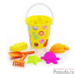 Набор детский для игры с песком "Сласть" (цвет в ассортименте) арт. M8046