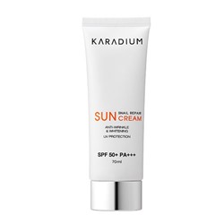 KARADIUM Snail Repair Солнцезащитный крем с экстрактом муцина улитки SPF50+,PA+++