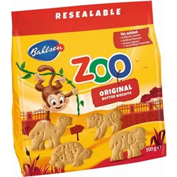 Печенье Leibniz Zoo с фигурками животных 100г