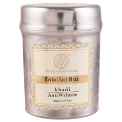 Khadi Herbal Face Mask Anti Wrinkle 50g / Маска Против Морщин для Лица 50г