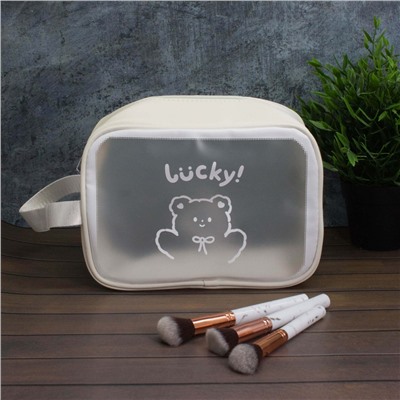 Косметичка "Lucky bear", white