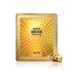 Goodal Premium Gold Snail Гидро-гелевая золотая маска с муцином улитки
