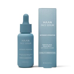 Сыворотка с пребиотиками и гиалуроновой кислотой для нормальной кожи, Hyaluronic Face Serum for Normal to Combination Skin, HAAN, 30 мл