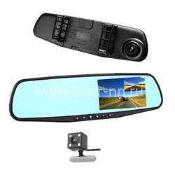 Видеорегистратор - зеркало, 2 камеры Vehicle Blackbox DVR Full HD 1080P