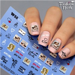 Fashion Nails, Слайдер-дизайн W55