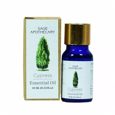 Эфирное масло Кипариса (10 мл), Cypress Essential Oil, произв. Sage Apothecary