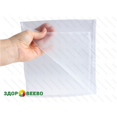 Фильтр для молока из ситной ткани 200х200 мм (Здоровеево)