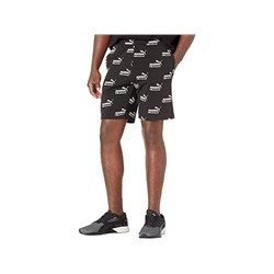 PUMA Amplified All Over Print Shorts 9" Terry Fleece