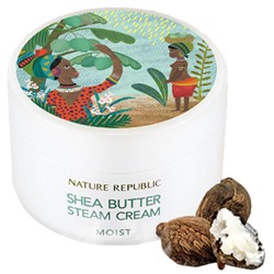 NATURE REPUBLIC Shea Butter Steam Увлажняющий паровой крем (для сухой и нормальной кожи)