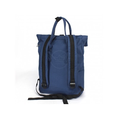 Сумка женская текстиль Battr-017  (рюкзак),  USB-заряд,  1отд,  3внут+3внеш/ карм,  синий 238222