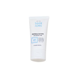 ETUDE HOUSE SoonJung Mild Defence Мягкий солнцезащитный крем SPF49 PA++ 50 мл