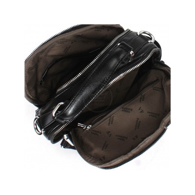 Сумка женская искусственная кожа VF-553038-4  (рюкзак change),  2отд,  4внут+4внеш/карм,  черный SALE 240971