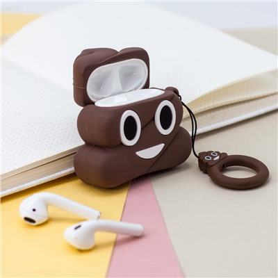 Чехол для Airpods "Kakashulya" brown