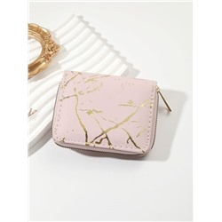 Кошелек "Marbleized purse", pink (11*8,5 см)