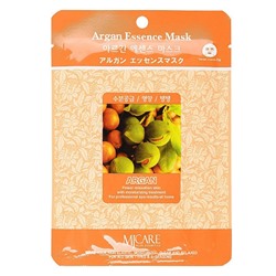 Маска тканевая с маслом арганы Argana Essence Mask, MIJIN 23 мл