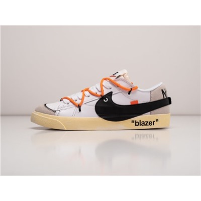 Кроссовки OFF White x Nike Blazer Low 77 Jumbo