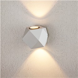 Kroket белый уличный настенный светодиодный светильник 1565 TECHNO LED