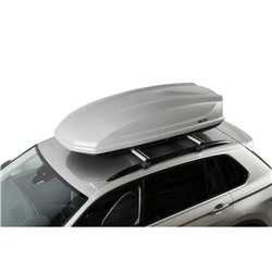 Автобокс на крышу Koffer, 440 литров, размер 1860х860х420, серый матововый, KG440