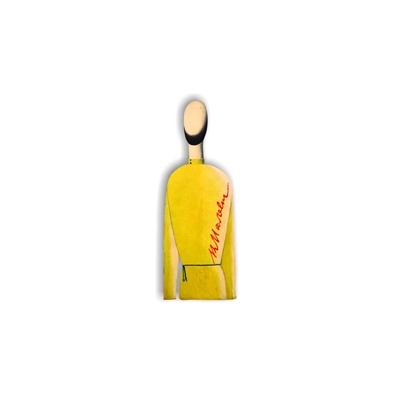 Торс в желтой рубашке Брошь/значок-РЗ-11