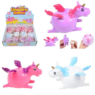 Мялка - антистресс «Unicorn balloon», pink