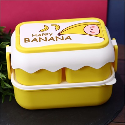 Ланчбокс «Happy banana», yellow