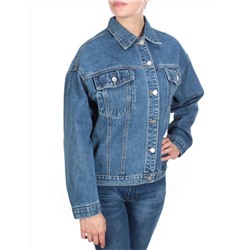 850 BLUE Куртка джинсовая женская (100% хлопок) размер M - 48 российский