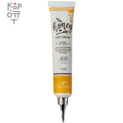 3W Clinic HONEY Eye Cream - Крем для кожи вокруг глаз с Мёдом, 40мл.,