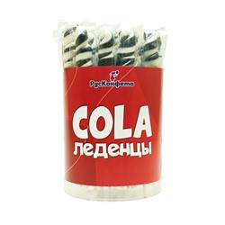 Леденцы-спирали "Cola" (в тубусе - 25 шт.)