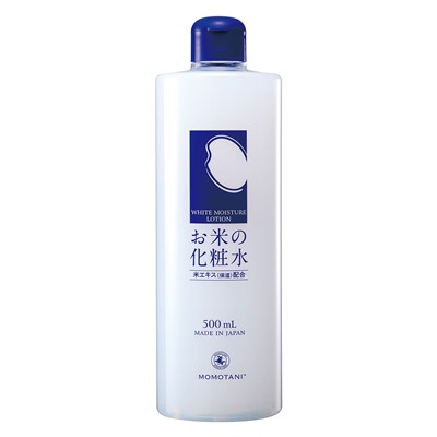 Увлажняющий лосьон с экстрактом риса Rice Moisture Lotion, MOMOTANI, 500 мл