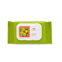 Holika Holika Daily Fresh Olive Очищающие салфетки с маслом оливы (60 шт)