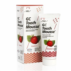 Реминерализующий гель GC Tooth Mousse со вкусом клубники, 35 мл