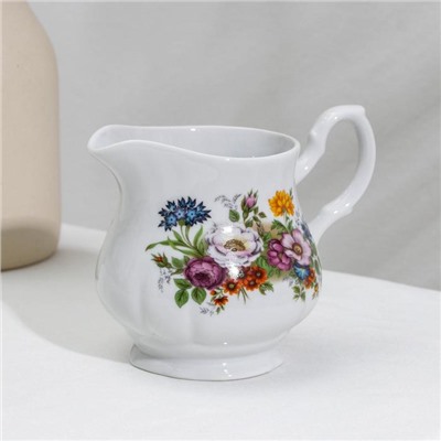 Сервиз чайный фарфоровый «Букет цветов», 15 предметов