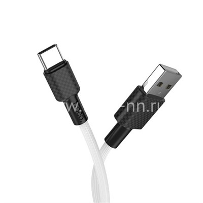 USB кабель для USB Type-C 1.0м HOCO X29 (белый)