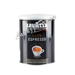 Кофе Lavazza Espresso молотый банка 0,25кг