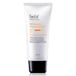 belif UV Protector Освежающий солнцезащитный крем SPF50+/PA+++