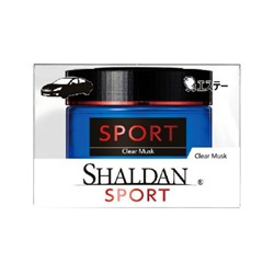Гелевый ароматизатор для салона автомобиля с чистым мускусным ароматом Shaldan Sport Clear Musk, ST  39 мл